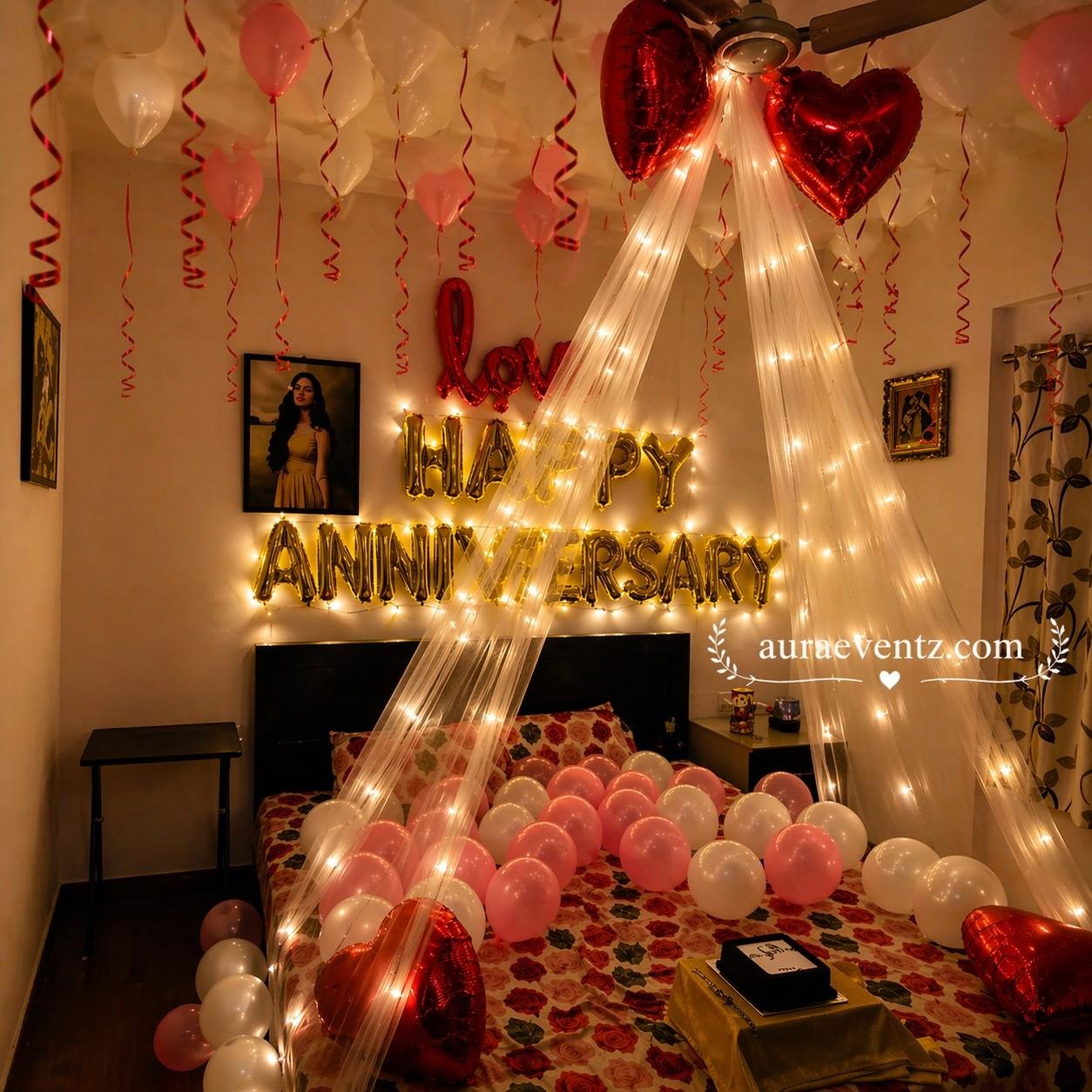 Anniversary Cabana Decor