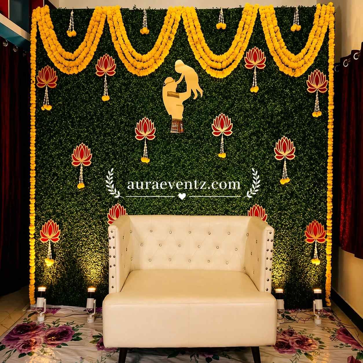 Baby Shower Flower Decoration