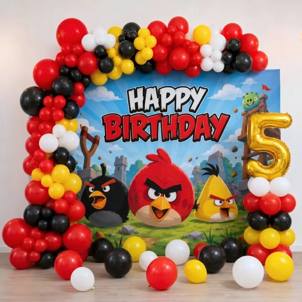 Angry Bird Theme Decoration