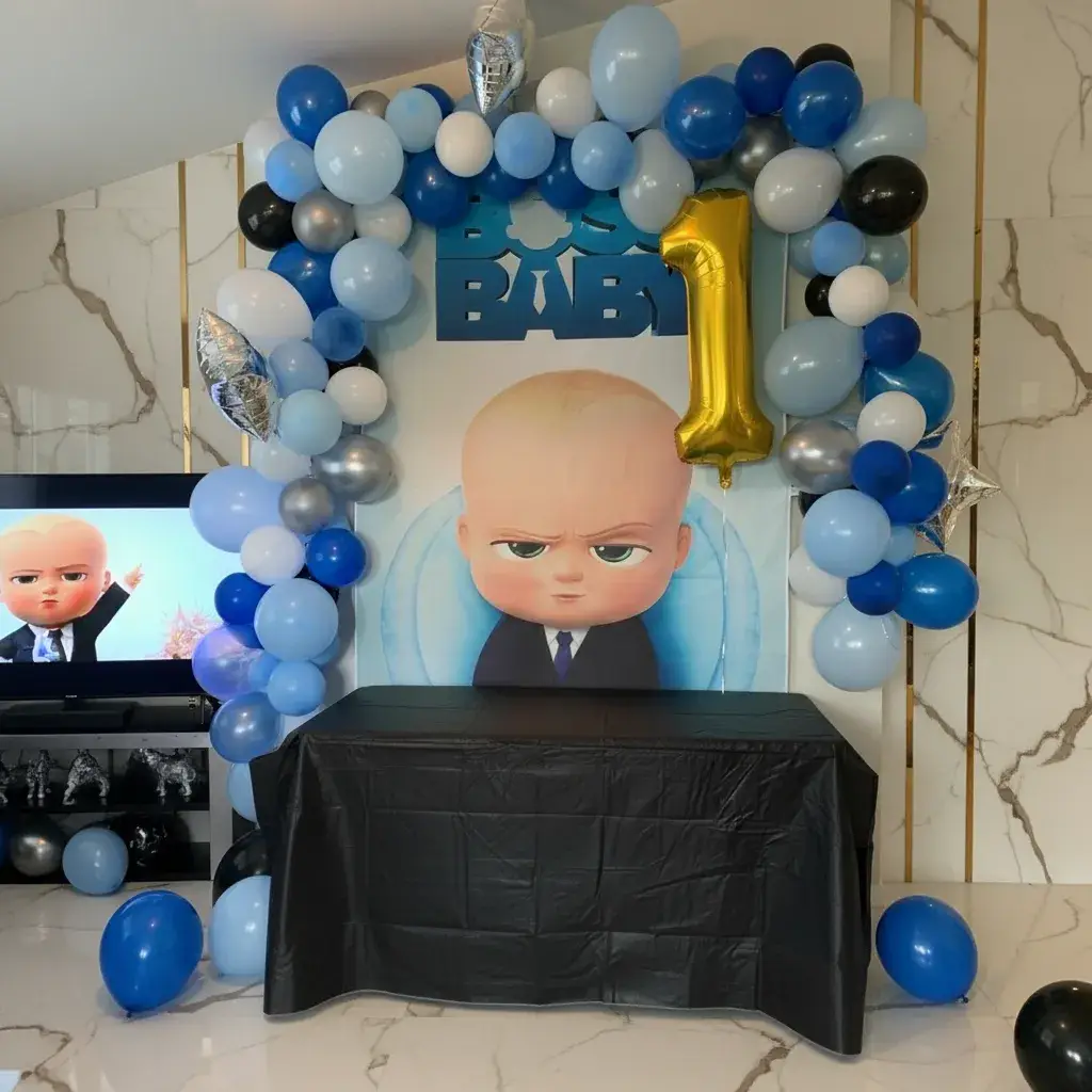 Boss Baby First Birthday Celebration