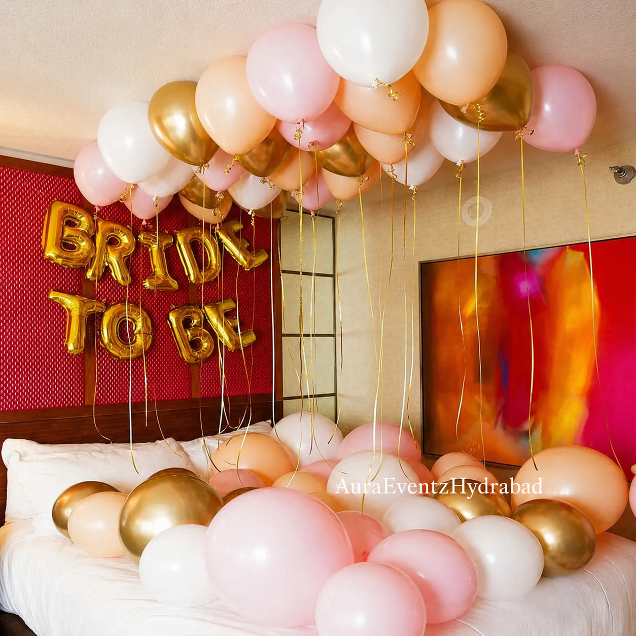 Bride Celebration Room Decor