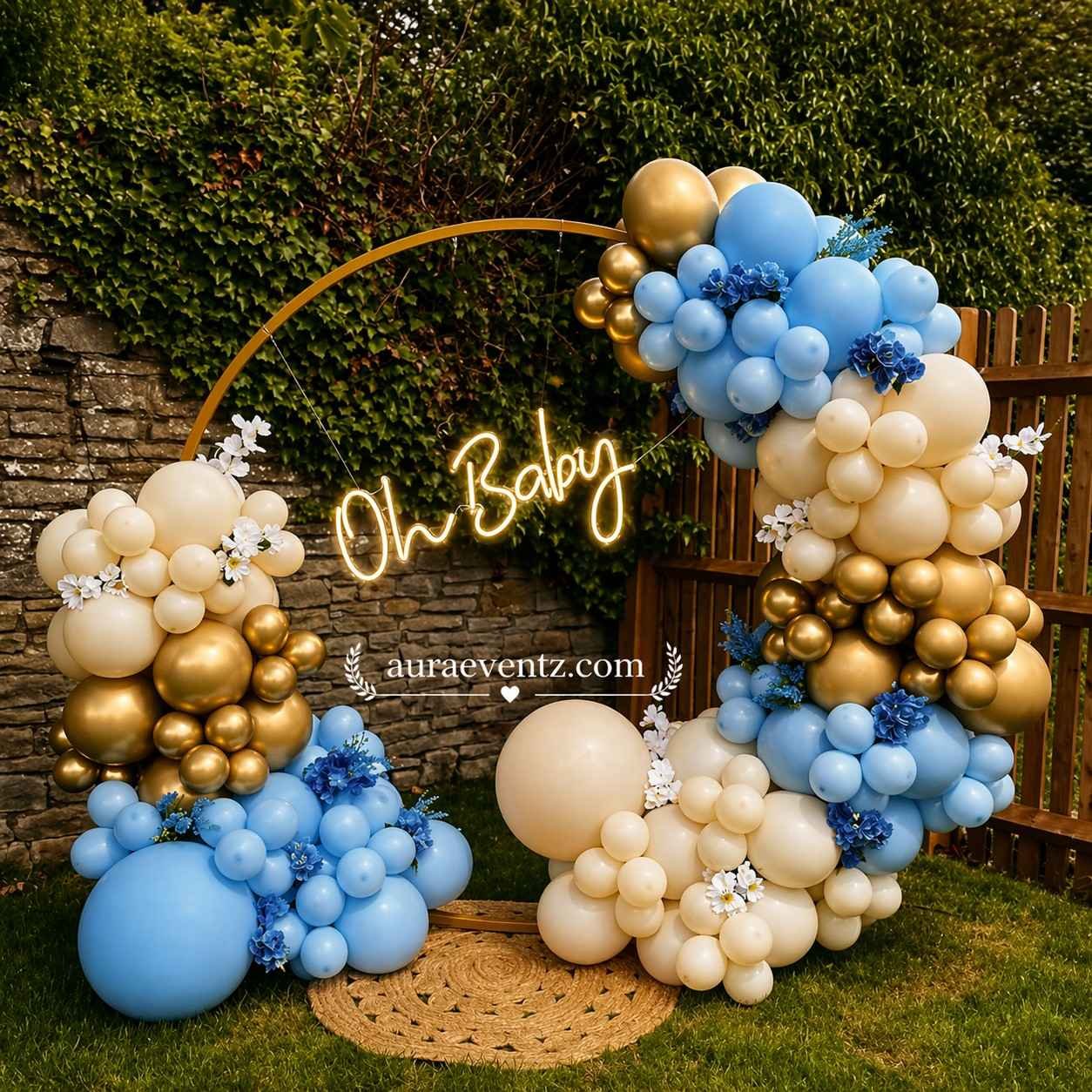 Neon Baby Shower
