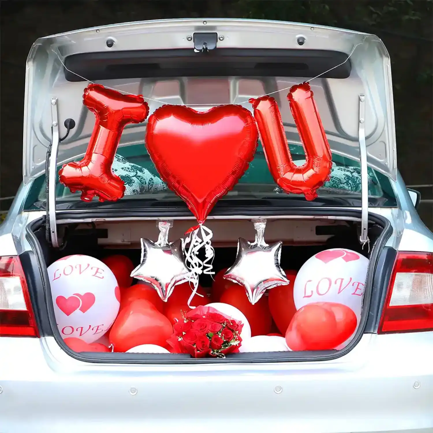 Car Deck I Love You Decor