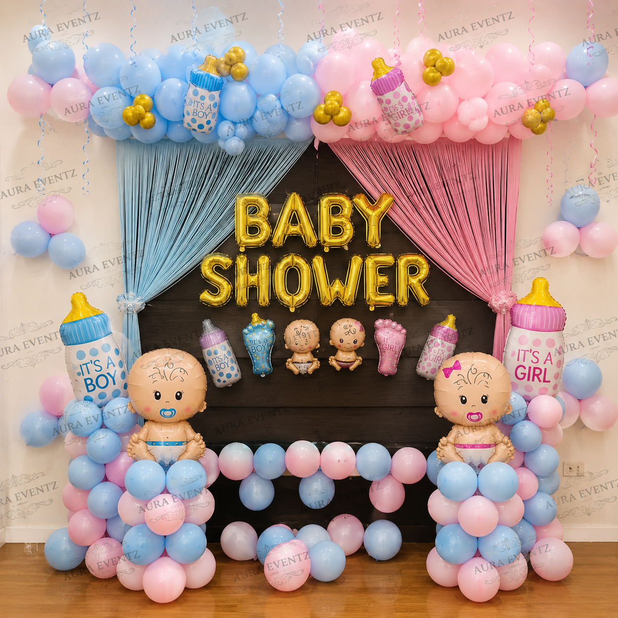 Candy Bliss Baby Shower Setup