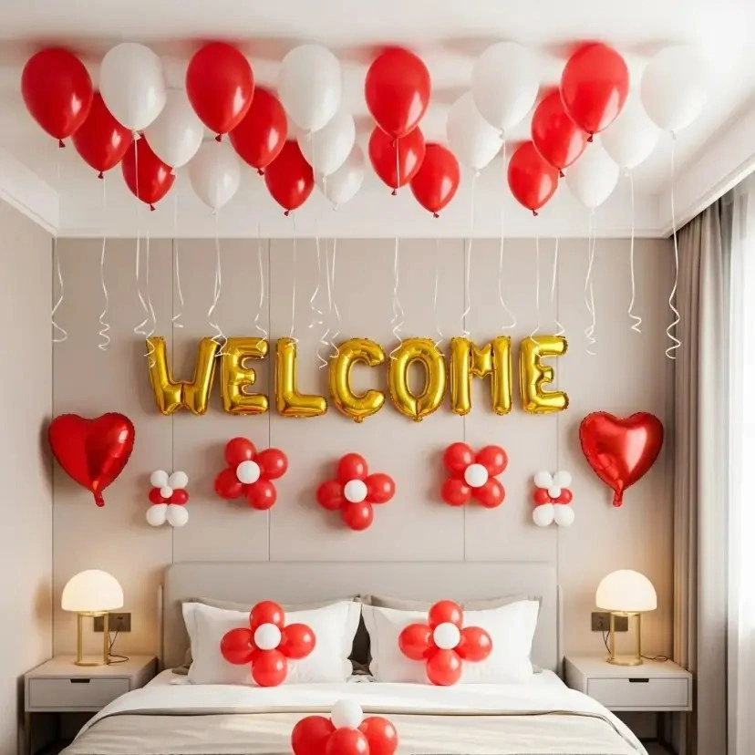 Bride Welcome Home Decoration