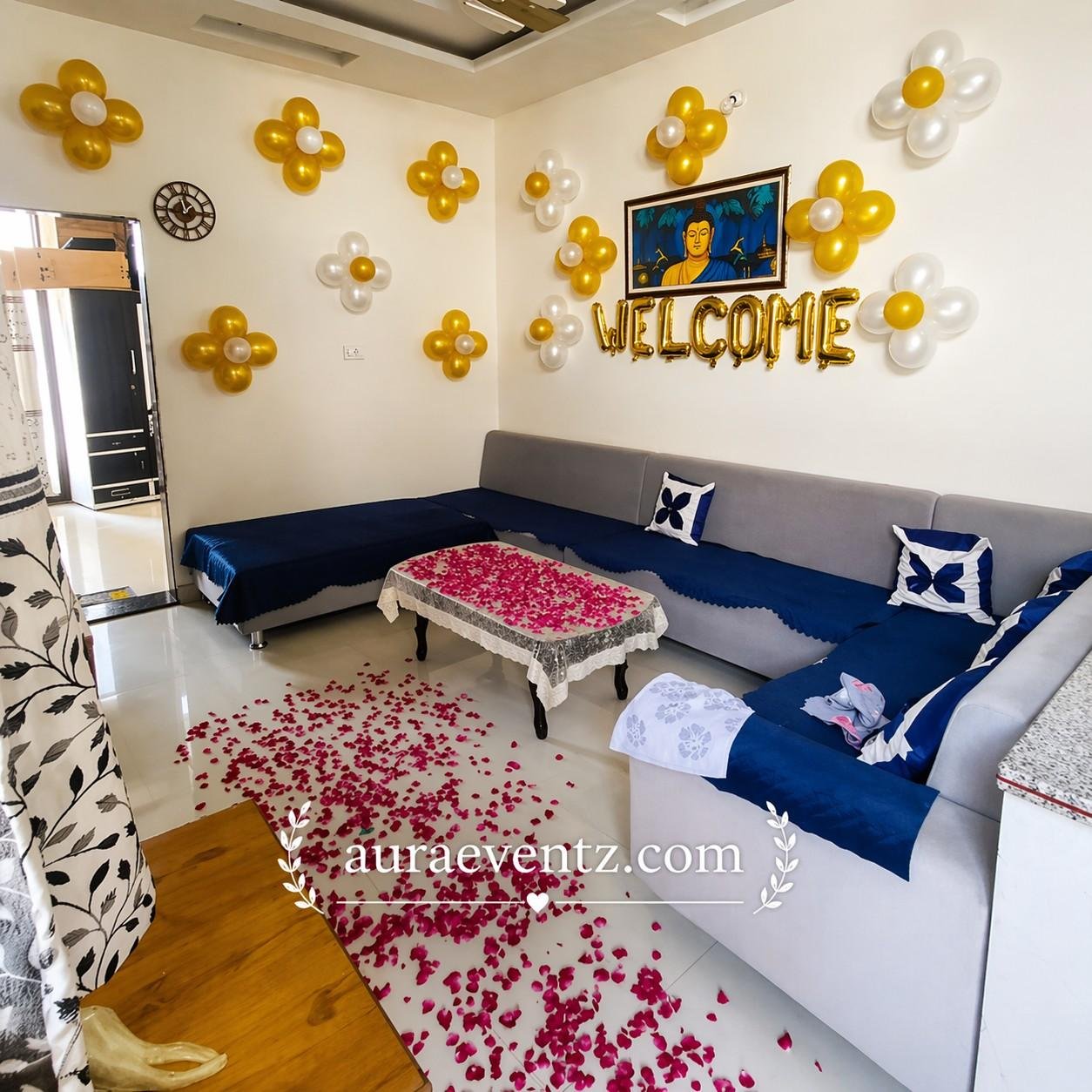 Elegant Welcome Bride Decoration