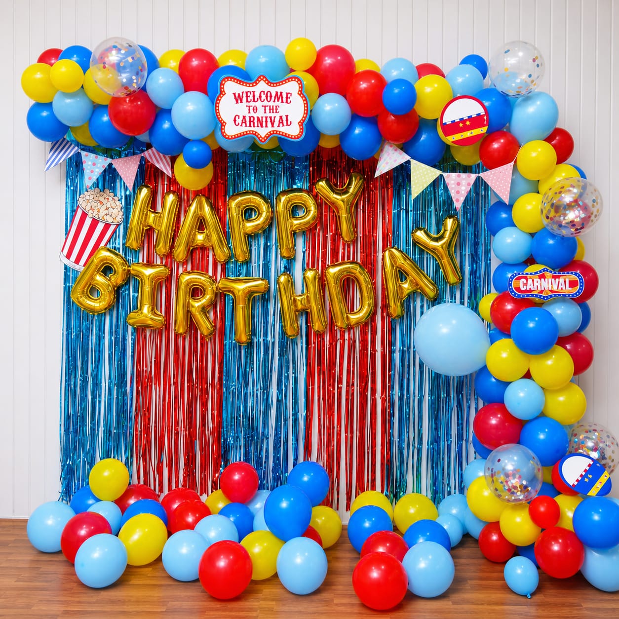 Color Splash Birthday Decoration 🎈✨