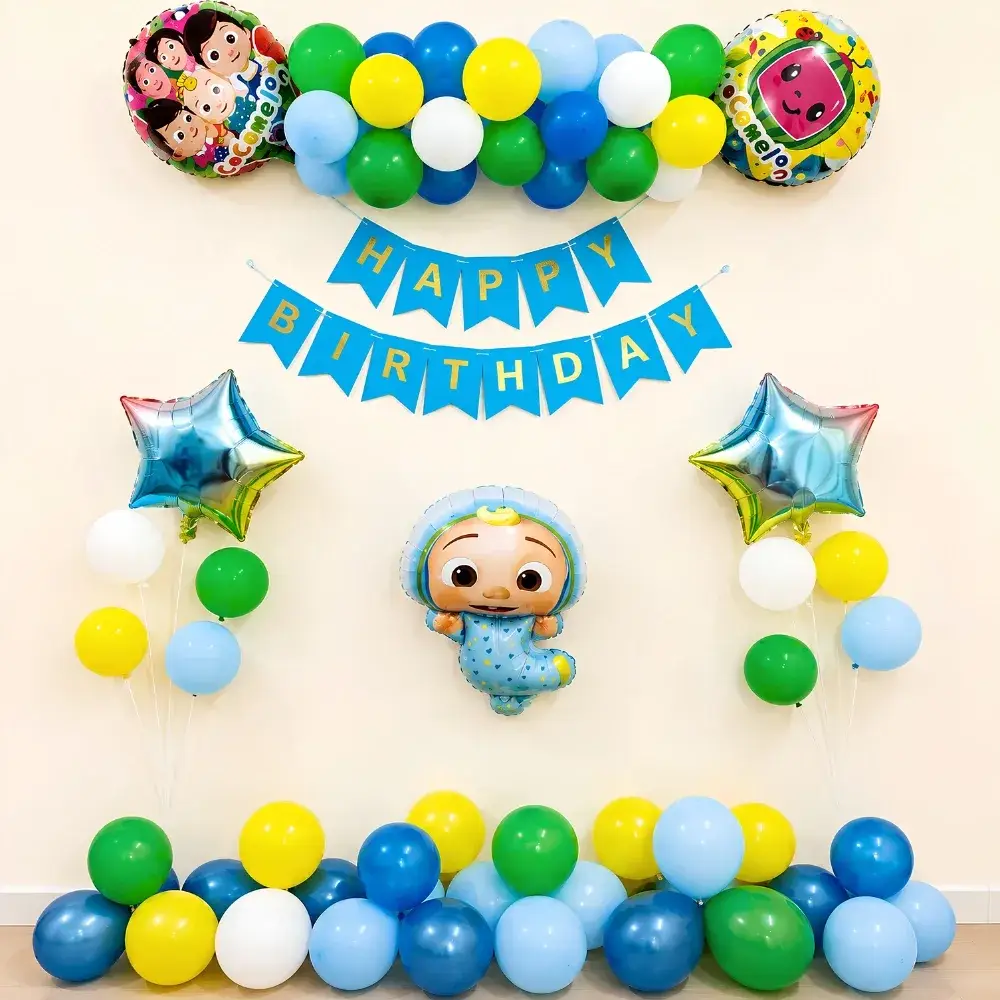 Cocomelon Birthday Decoration