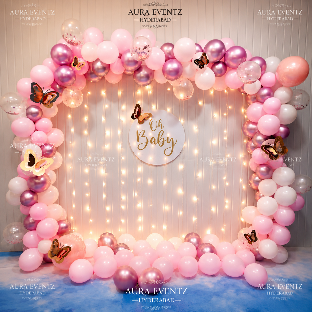 Oh Baby Pink Glow Decor
