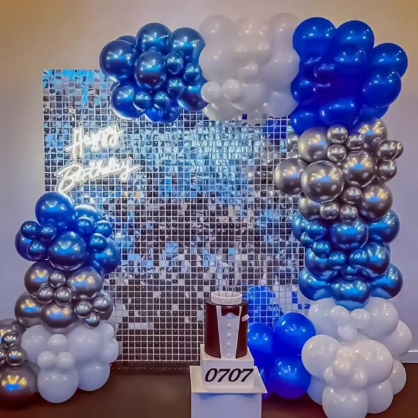 Happy Birthday Colourful Sequin Decoration - Image 5