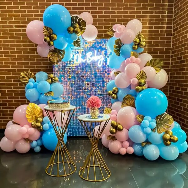 Oh Baby Pastel Themed Sequin Decor