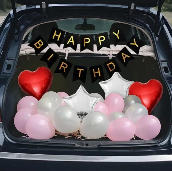 Car Boot Birthday Surprise Decoration - Image 5