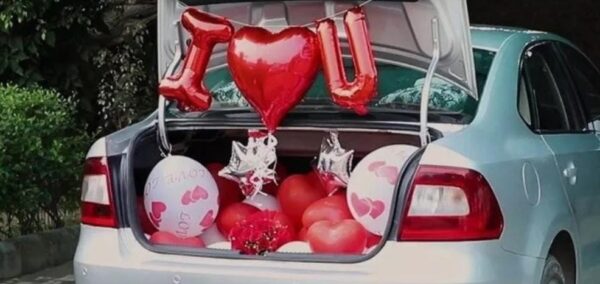 Anniversary Surprise Car Boot Decor - Image 9