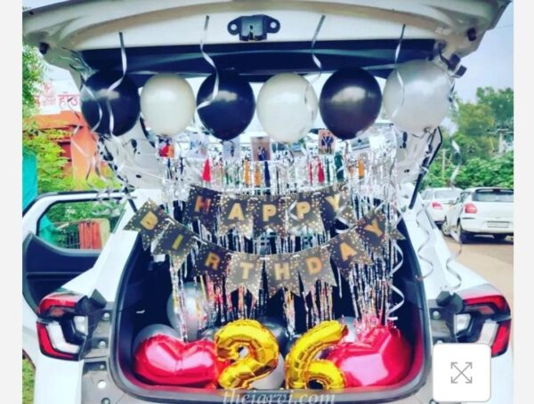 Anniversary Surprise Car Boot Decor - Image 6