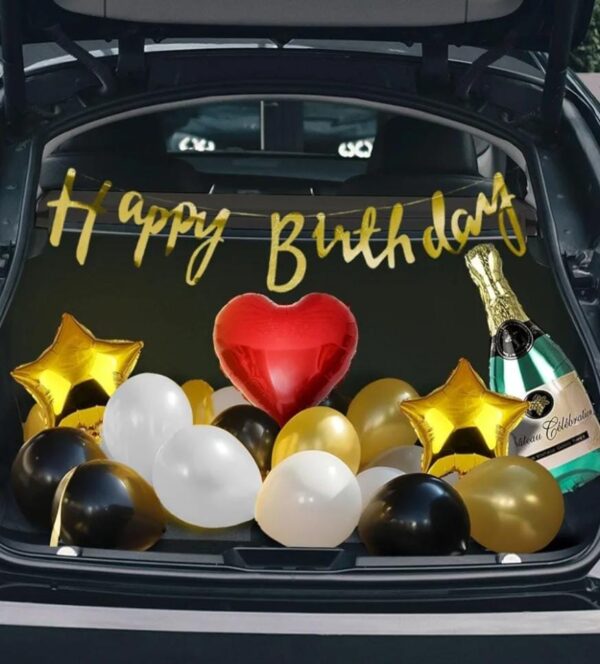 Anniversary Surprise Car Boot Decor - Image 4